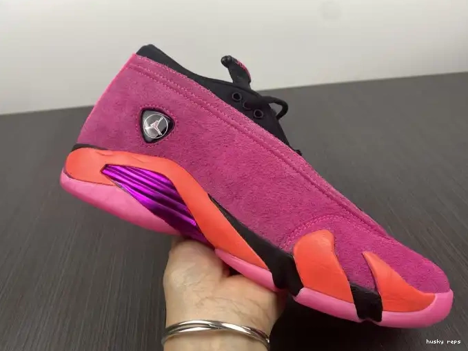 Cheap Husky Pink Retro DH4121-600 Jordan (W) 14 Low Shocking 0512